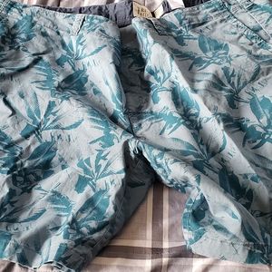 True Nation tropical leaf shorts